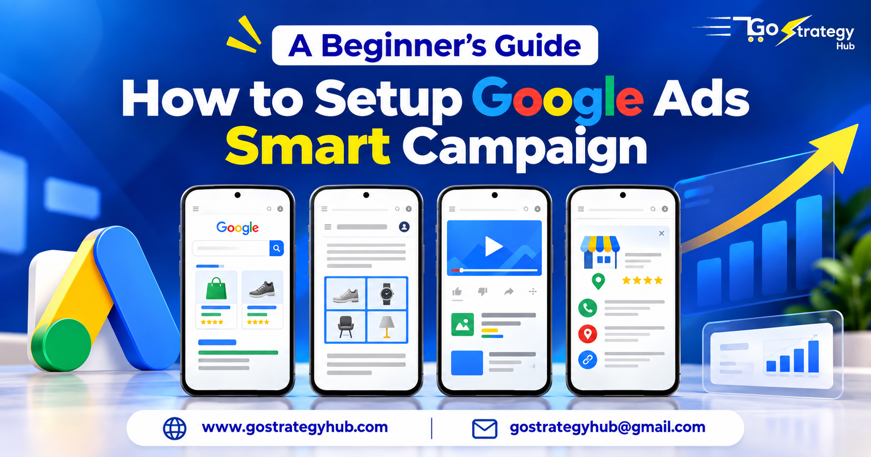 How to setup Google Ads Smart Campaign for beginners