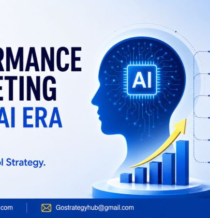 Performance marketing in the AI era with AI driven advertising, strategy, data and revenue