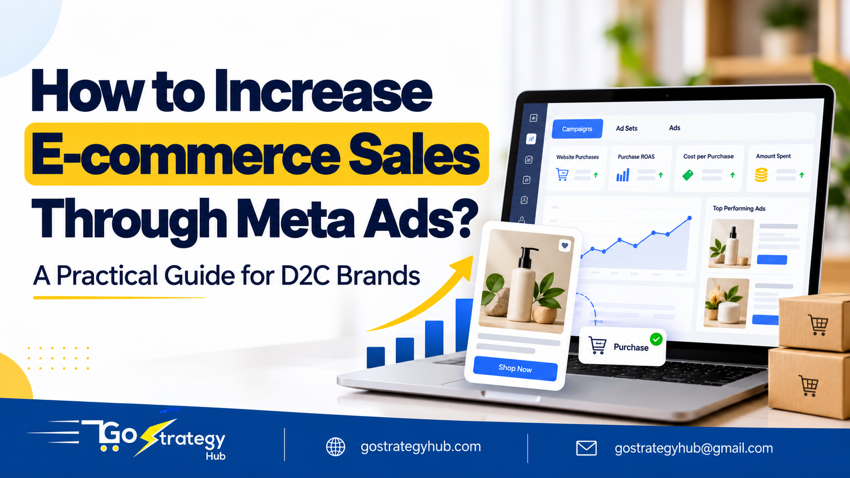 How to increase eCommerce sales through Meta Ads for D2C brands